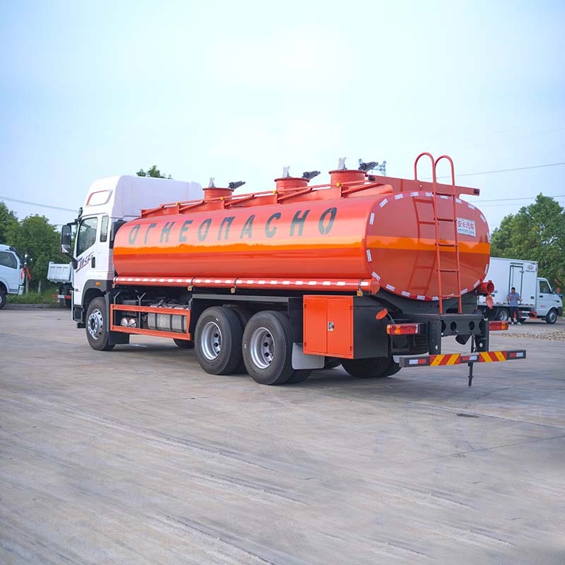 Faw 25000L aluminum alloy fuel tanker truck Faw 25000L aluminum alloy fuel tanker truck