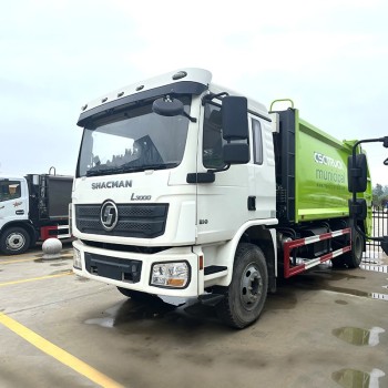 SHACMAN 14CBM 4 x2 Rubbish Conpressing Truck for Sale