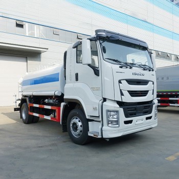 Camion-citerne à eau Isuzu 4*2 à pulvérisation d'eau