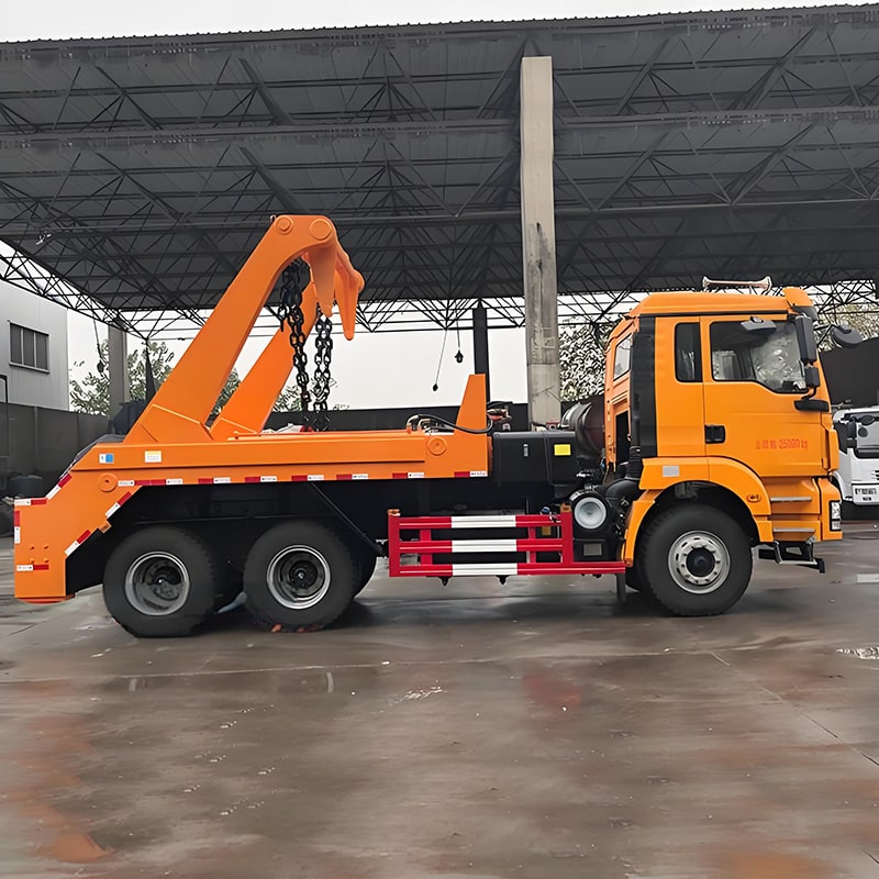 Shacman 17 CBM Swing Arm Trash Truck for Sale Shacman 17 CBM Swing Arm Trash Truck for Sale