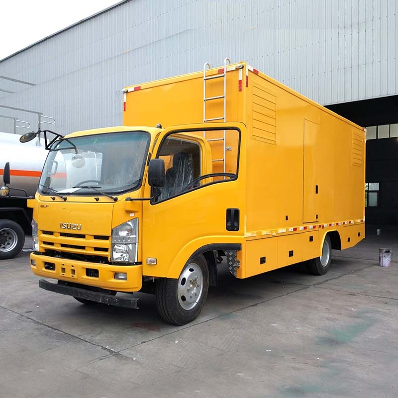 Isuzu 150KW спасательный автомобиль Грузовик с электропитанием Isuzu 150KW спасательный автомобиль Грузовик с электропитанием