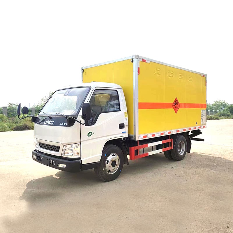 JMC 4*2 dangerous goods explosive transporting truck JMC 4*2 dangerous goods explosive transporting truck