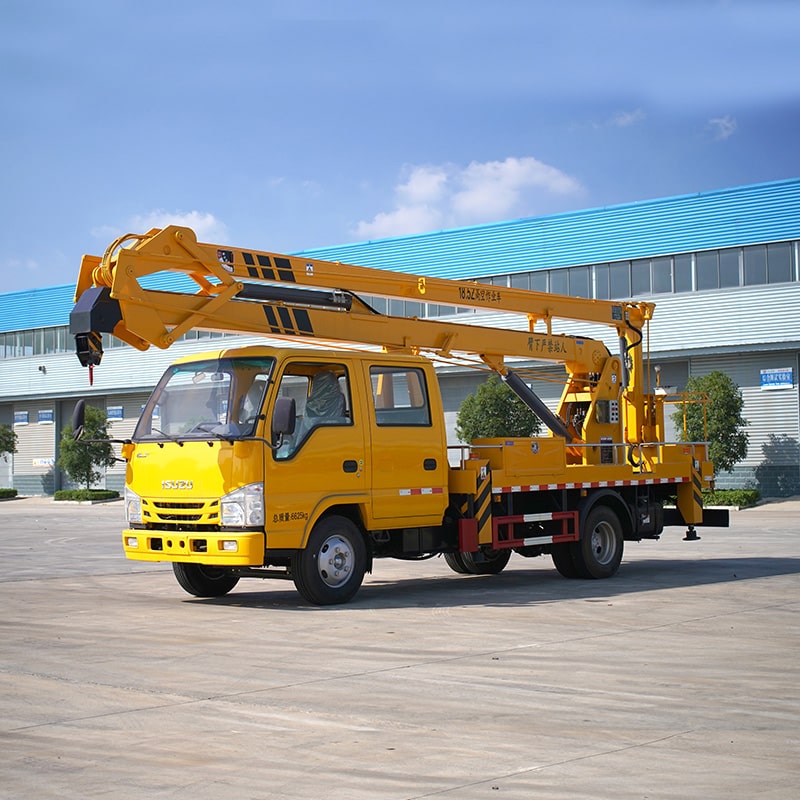 ISUZU ELF Двухрядный 18,5-метровый грузовик для работы на большой высоте ISUZU ELF Двухрядный 18,5-метровый грузовик для работы на большой высоте