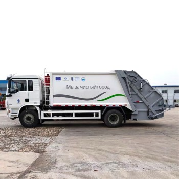 SHACMAN 12 CBM Garbage Collector Compressing Transport Truck