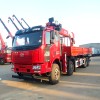 FAW 8x4 8 тонн телескопическая стрела автомобильный кран FAW 8x4 8 тонн телескопическая стрела автомобильный кран