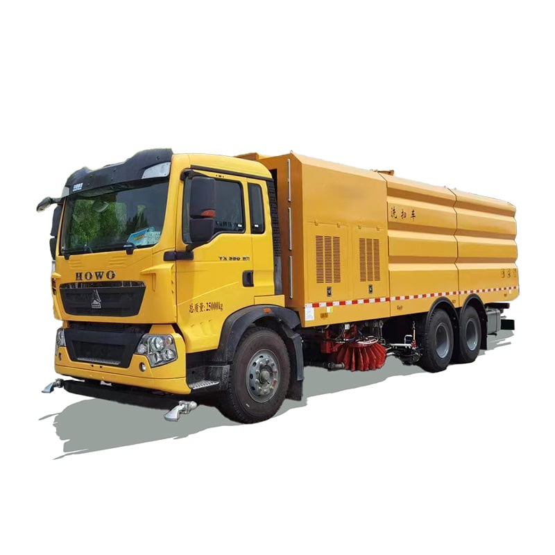 SINOTRUK high pressure 6*4 road street sweeper trucks SINOTRUK high pressure 6*4 road street sweeper trucks