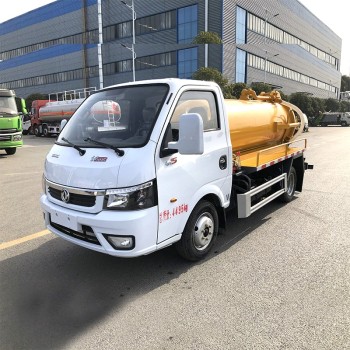 Dongfeng 4×2 mini sewage suction truck