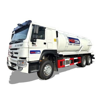 HOWO 20 cubic jetting vaccum sewage suction tanker trucks