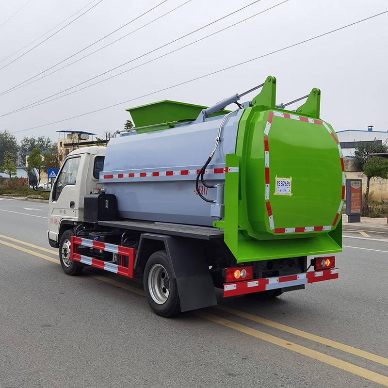 Foton 5-тонный кухонный мусоровоз для сбора отходов Foton 5-тонный кухонный мусоровоз для сбора отходов