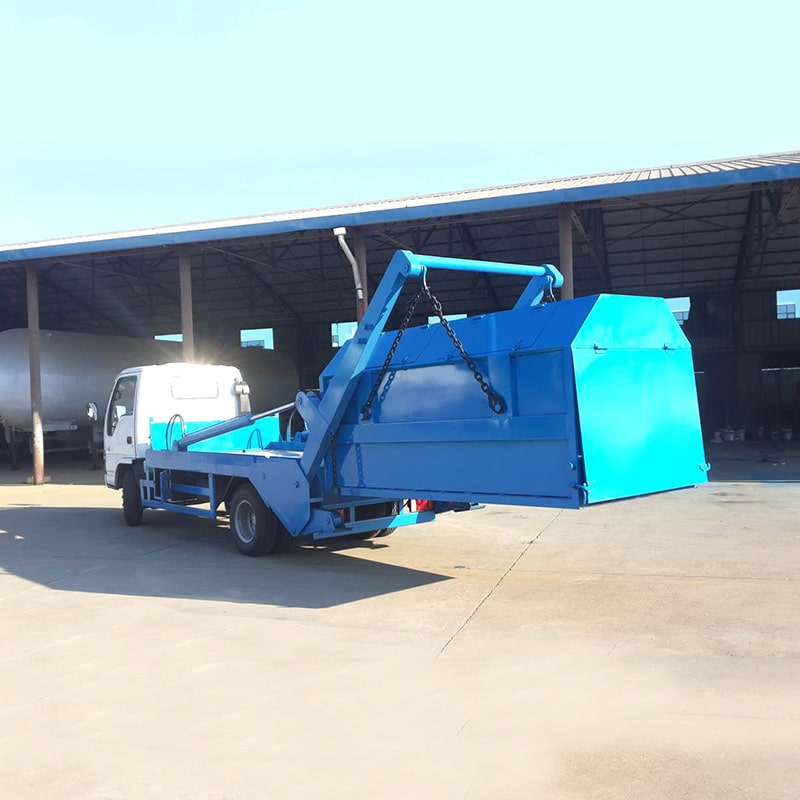 New or Used ISUZU 5 CBM Skip Loader Waste Garbage Truck New or Used ISUZU 5 CBM Skip Loader Waste Garbage Truck