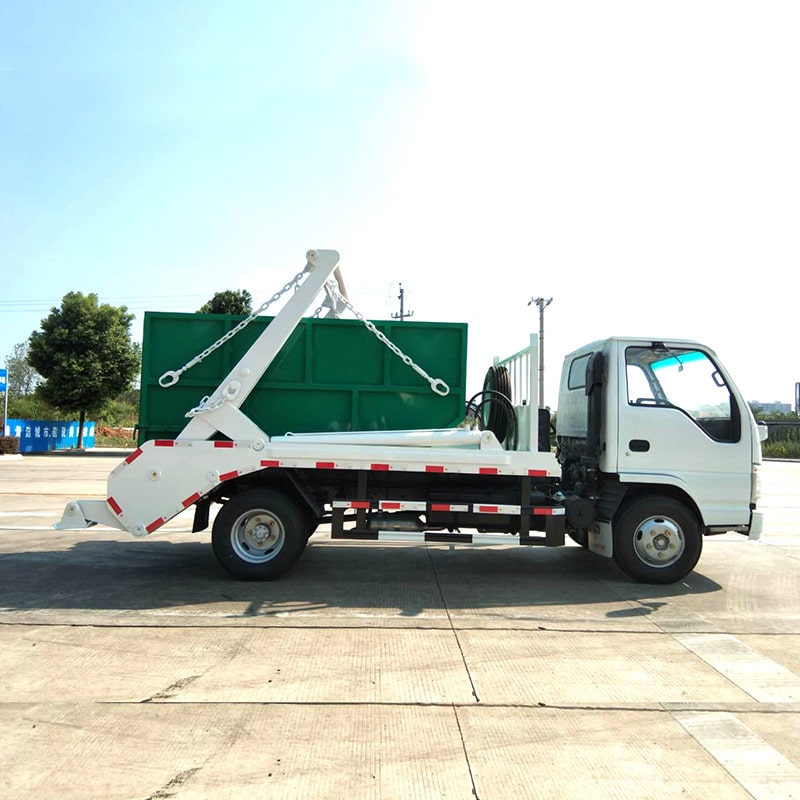 ISUZU 6 CBM Swing Arm Garbage Collection Skip Truck Price ISUZU 6 CBM Swing Arm Garbage Collection Skip Truck Price