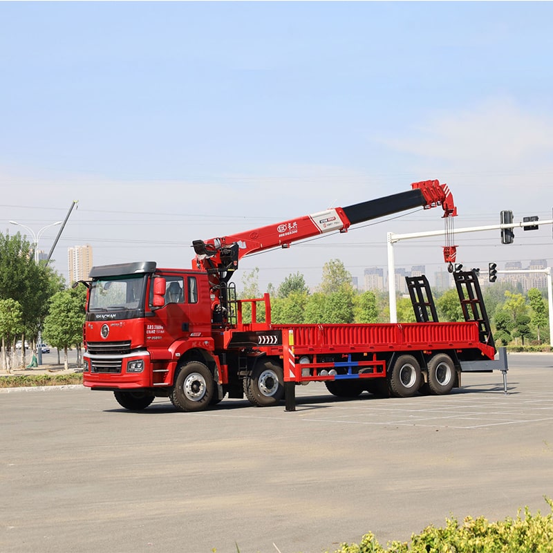 SHACMAN 8x4 14 16 тонн телескопический кран на базе грузовика SHACMAN 8x4 14 16 тонн телескопический кран на базе грузовика