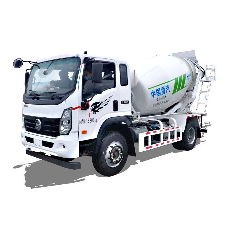 HOWO 4*2 4 cbm small concrete mixer truck HOWO 4*2 4 cbm small concrete mixer truck