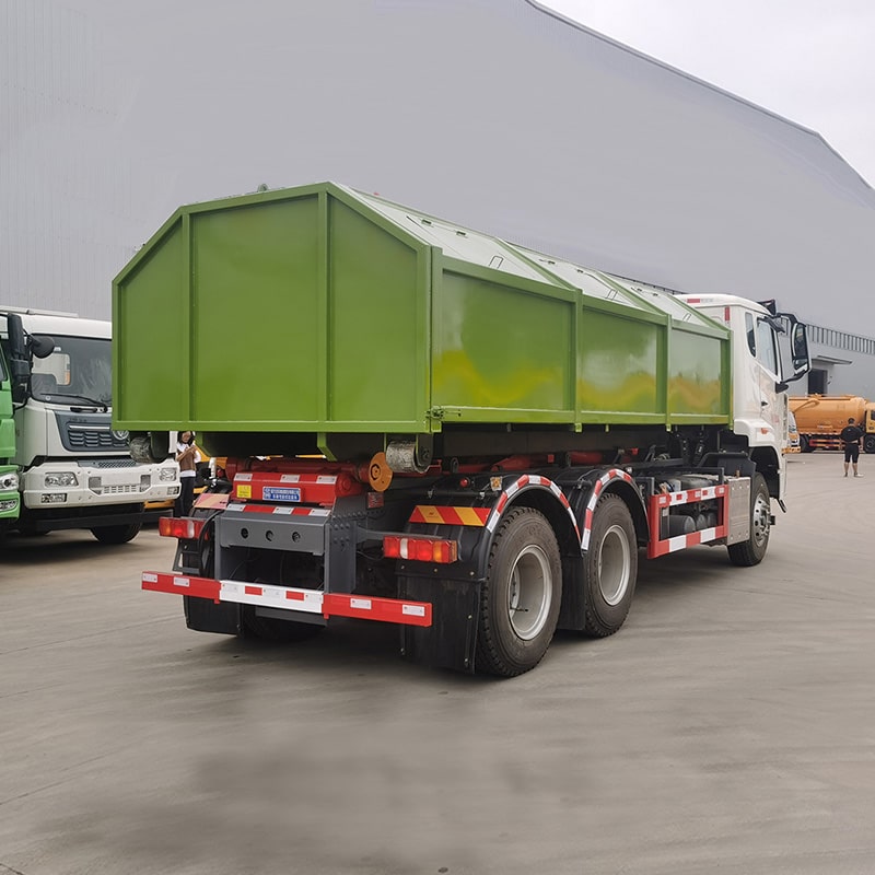 Sinotruck Howo 6x4 25 тонн мусоровоз с откидным бортом Sinotruck Howo 6x4 25 тонн мусоровоз с откидным бортом