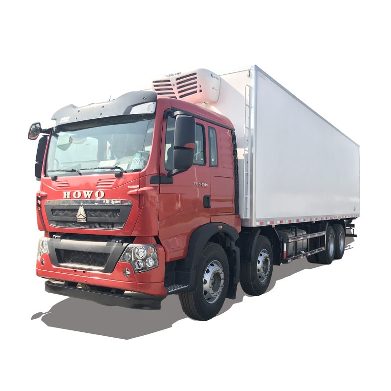 Рефрижераторы SINOTRUK HOWO 8*4 большой вместимости 56м3 Рефрижераторы SINOTRUK HOWO 8*4 большой вместимости 56м3