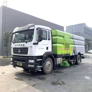 شاحنة كاسحة طرق عالية الضغط SINOTRUK 4*2