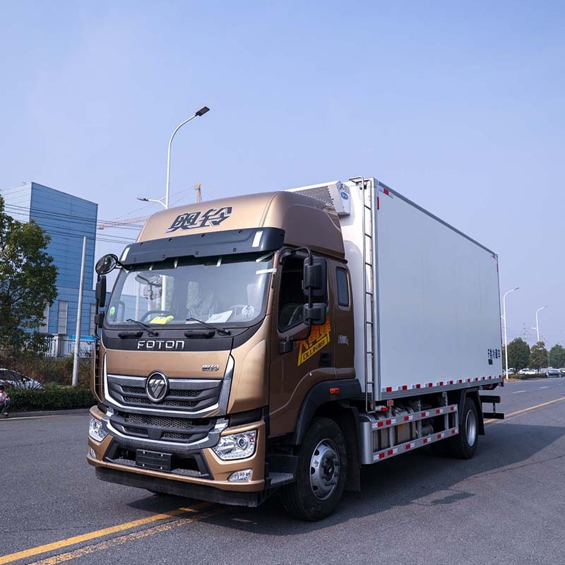 Foton 4x2 10-тонный легкий рефрижератор на продажу Foton 4x2 10-тонный легкий рефрижератор на продажу