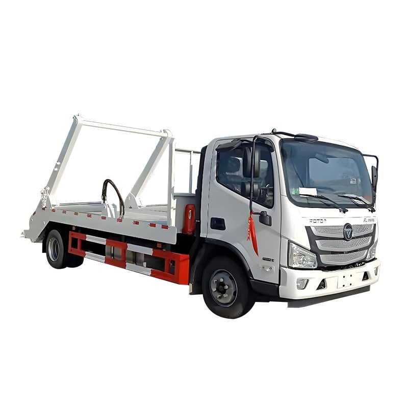 Foton 6m3 Swing Arm Container Rear Loader Garbage Truck Foton 6m3 Swing Arm Container Rear Loader Garbage Truck