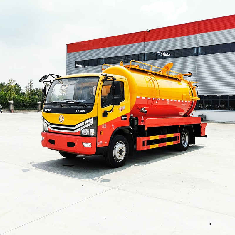 Dongfeng 4*2 10 тонн вакуумная машина для откачки сточных вод Dongfeng 4*2 10 тонн вакуумная машина для откачки сточных вод