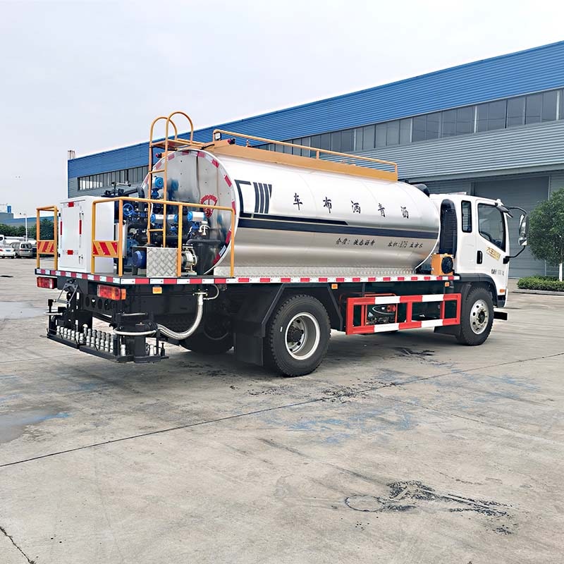 Faw 8000L Битумный Распределитель Грузовик Асфальтоукладчик Грузовик Faw 8000L Битумный Распределитель Грузовик Асфальтоукладчик Грузовик
