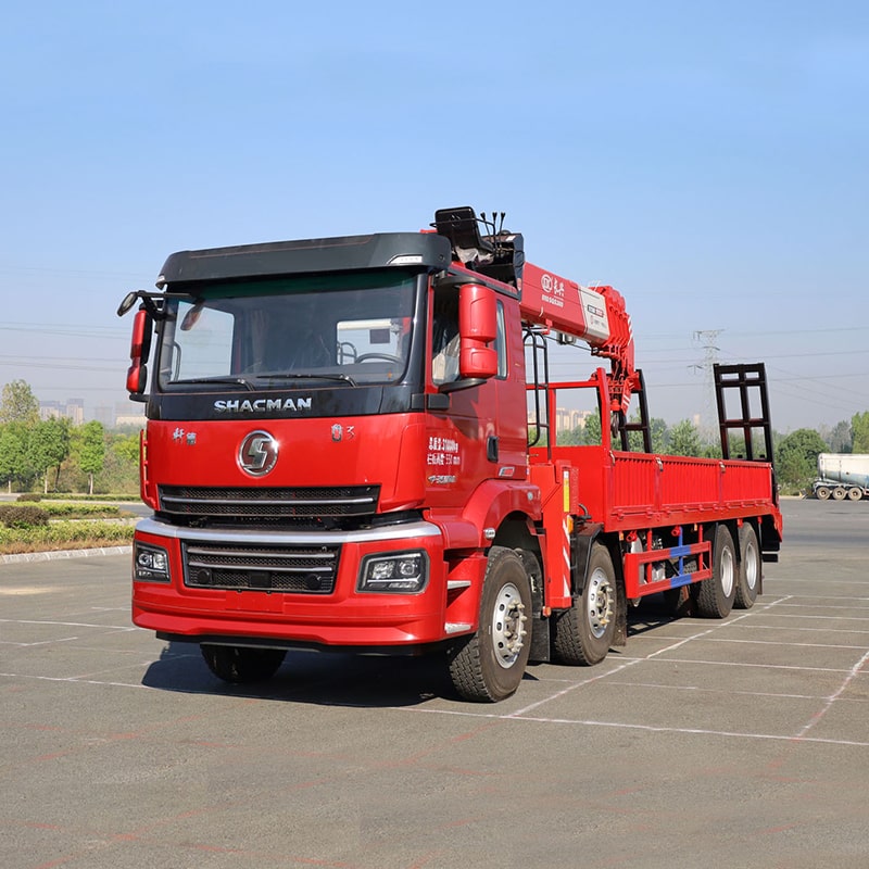 SHACMAN 8x4 14 16 тонн телескопический кран на базе грузовика SHACMAN 8x4 14 16 тонн телескопический кран на базе грузовика