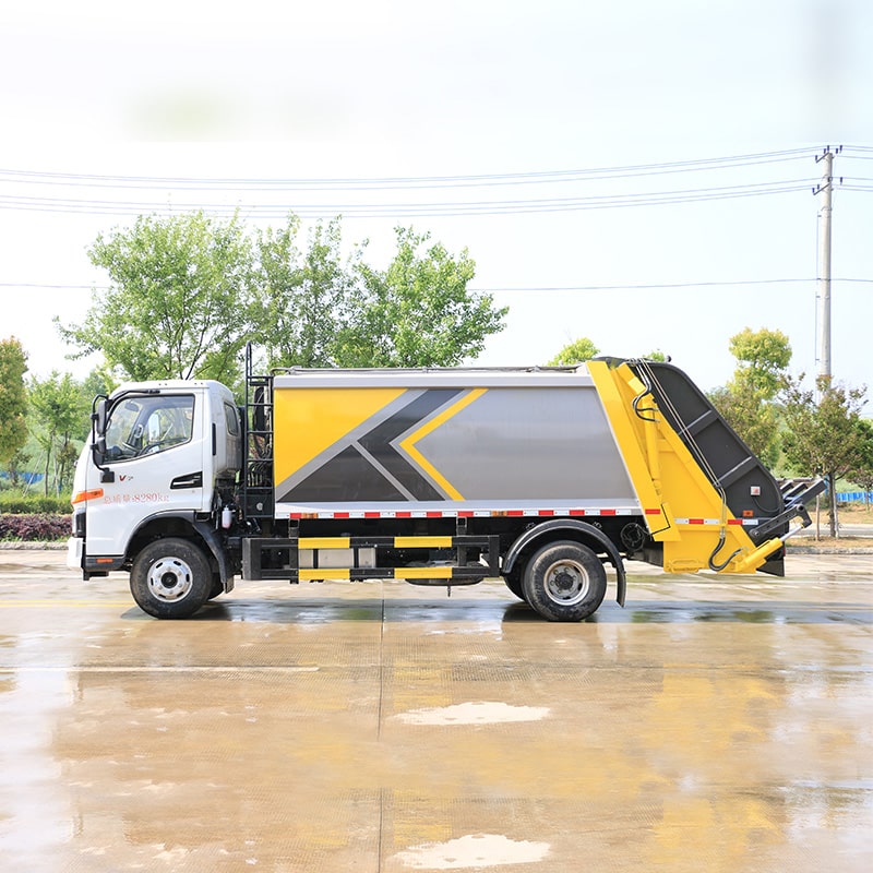 JAC 8cbm rear loader garbage truck compactor JAC 8cbm rear loader garbage truck compactor