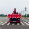 Camion cargo JAC 6*4 10 tonnes avec grue montée en ligne droite Camion cargo JAC 6*4 10 tonnes avec grue montée en ligne droite