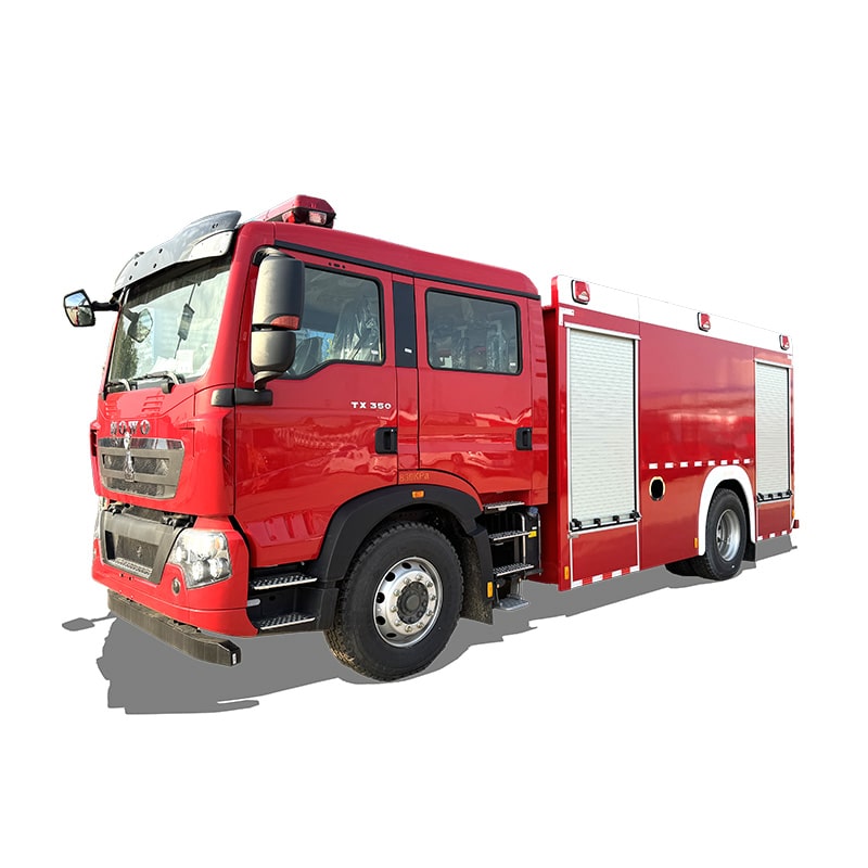 Camion de lutte contre l'incendie à mousse HOWO de haute qualité 8cbm 4*2 Camion de lutte contre l'incendie à mousse HOWO de haute qualité 8cbm 4*2