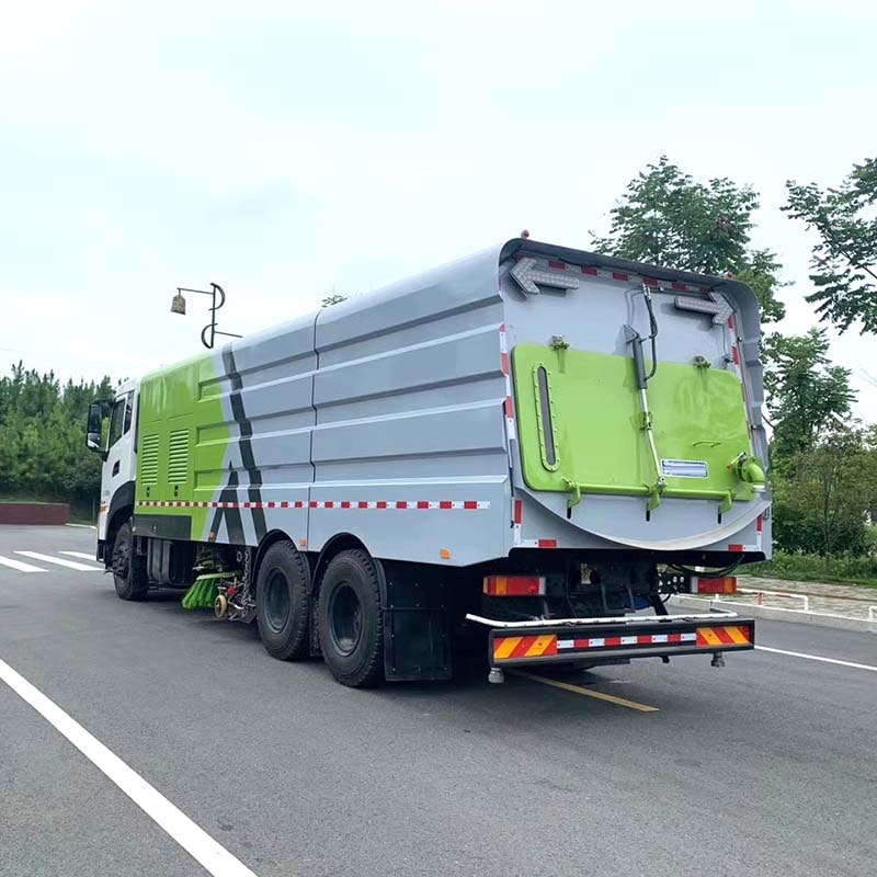 Dongfeng 6x4 multi-functional road sweeper truck Dongfeng 6x4 multi-functional road sweeper truck