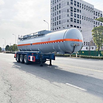 28.5 cbm semi-trailer chemicals transport truck