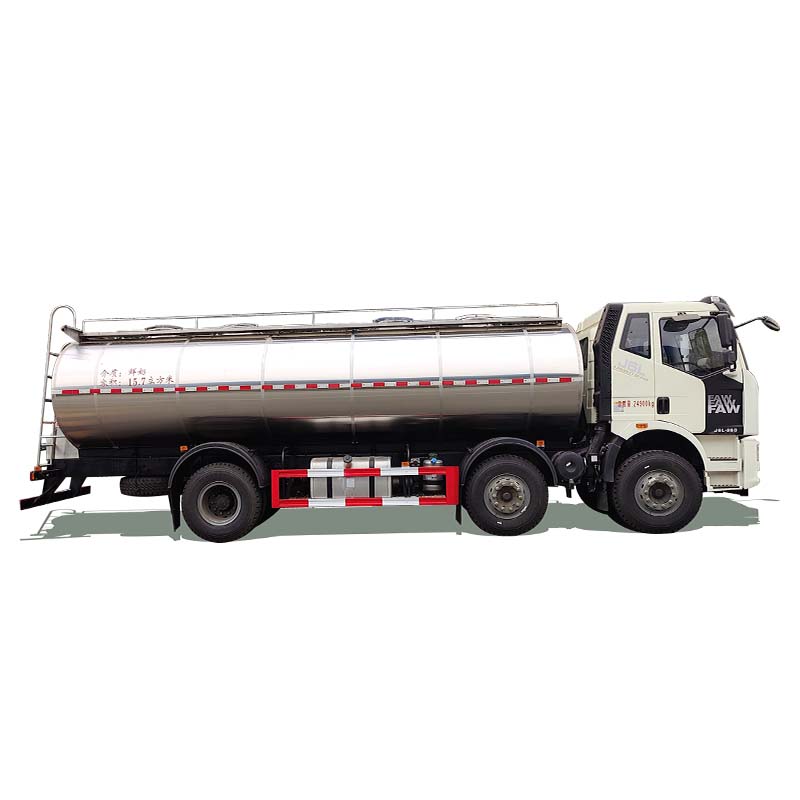 FAW 3 оси 6*4 19.5м3 цистерна для пищевой воды и молока FAW 3 оси 6*4 19.5м3 цистерна для пищевой воды и молока
