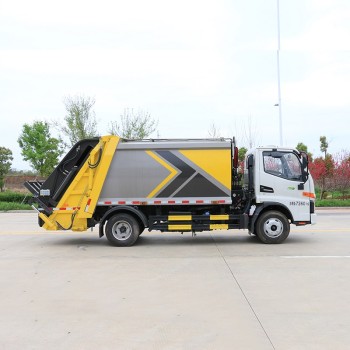 JAC 4*2 waste garbage collector garbage truck