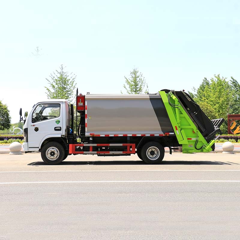 China brand 4×2 6cbm compressed garbage truck China brand 4×2 6cbm compressed garbage truck