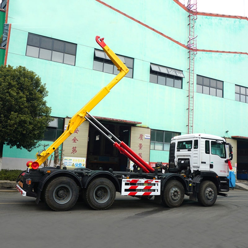 Sinotruck 31Ton Hook Lift Контейнерный Мусоровоз на Продажу Sinotruck 31Ton Hook Lift Контейнерный Мусоровоз на Продажу
