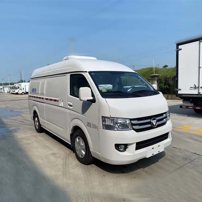 2 ton Frozen food transportation refrigerator van truck 2 ton Frozen food transportation refrigerator van truck