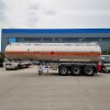 Aluminum Alloy 42000L 3 Axle Water Edible Oil Delivery Tank Aluminum Alloy 42000L 3 Axle Water Edible Oil Delivery Tank
