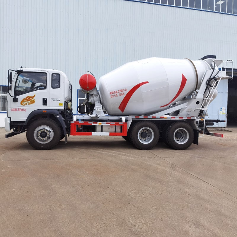 Camion malaxeur mobile pour machine de construction HOWO 10 Camion malaxeur mobile pour machine de construction HOWO 10