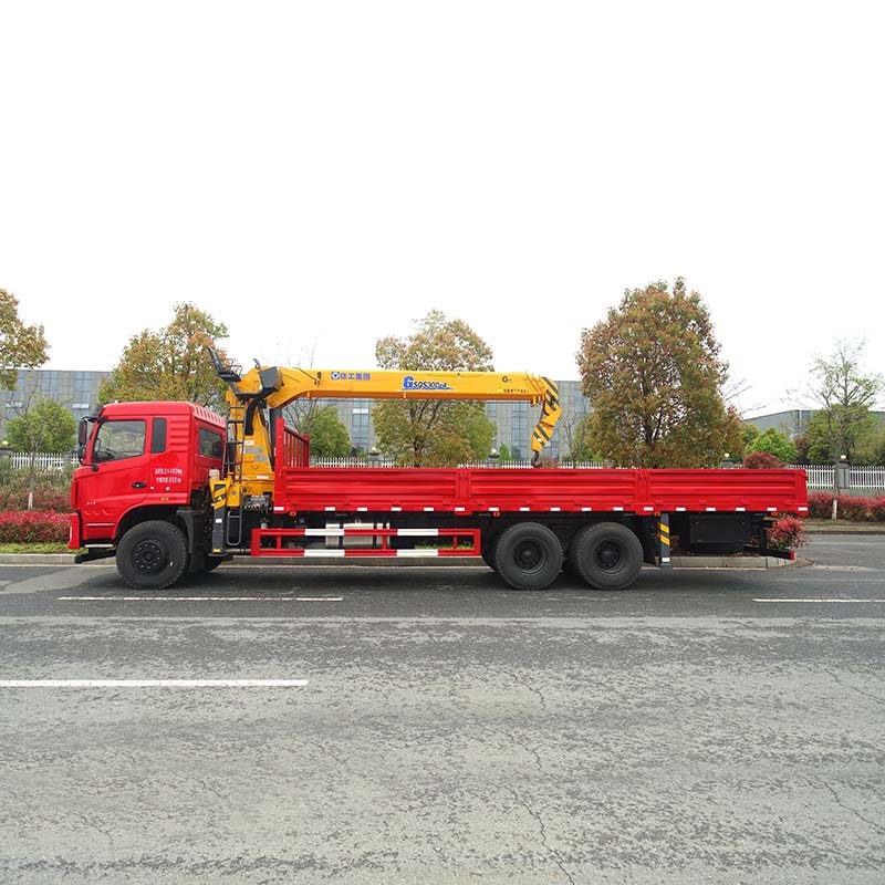 DongFeng 6x4 hydraulic truck mounted cranes DongFeng 6x4 hydraulic truck mounted cranes