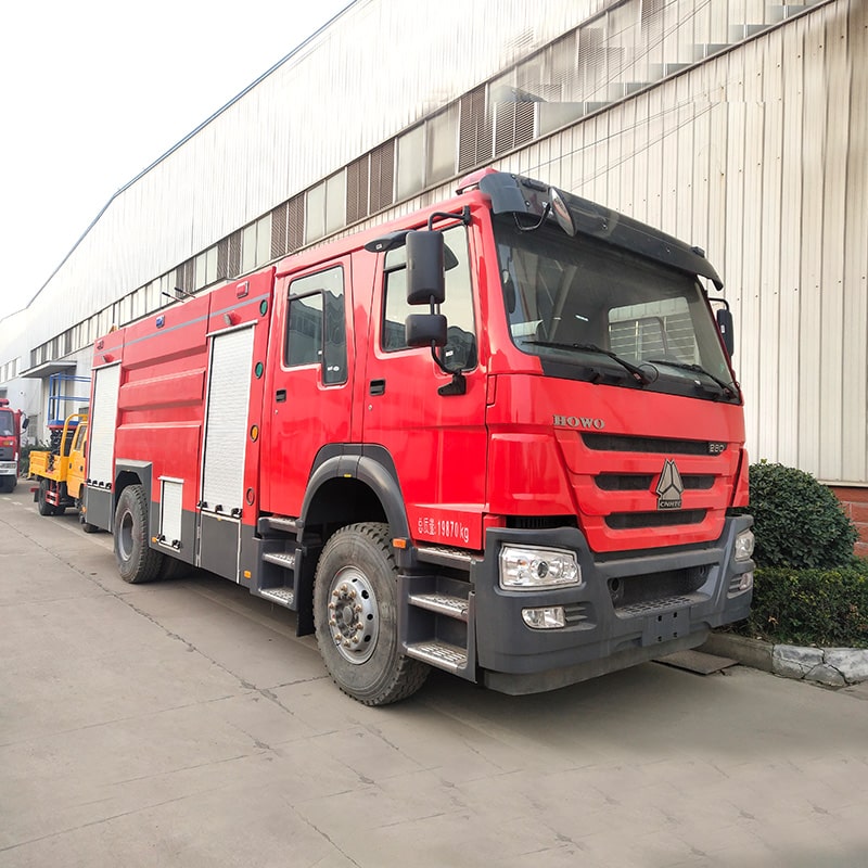 Howo 4 x2 8000L Water Tank Fire Truck for Sale Howo 4 x2 8000L Water Tank Fire Truck for Sale