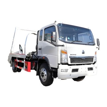 New or used Howo 7CBM Swing Arm Skip Loader Garbage Truck