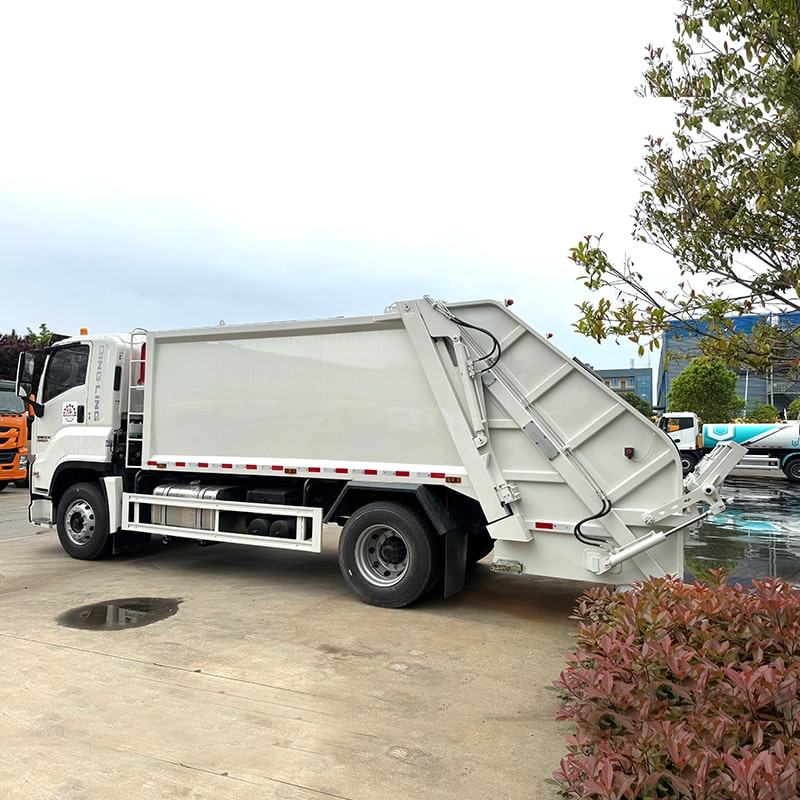 Camion à ordures compacteur Janpan Brand 4 x 2 15 CBM Camion à ordures compacteur Janpan Brand 4 x 2 15 CBM