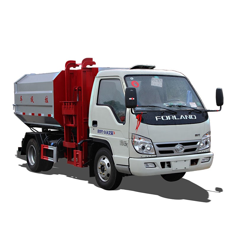 Мусоровоз Foton 5м3 с боковой саморазгрузкой и погрузкой Мусоровоз Foton 5м3 с боковой саморазгрузкой и погрузкой