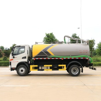 JAC 8cbm sewage fecal septic tank truck with vaccum pump