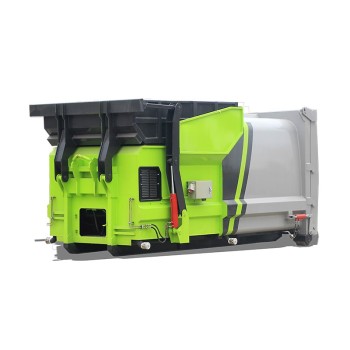 8cbm mobile hook arm compressed garabge truck