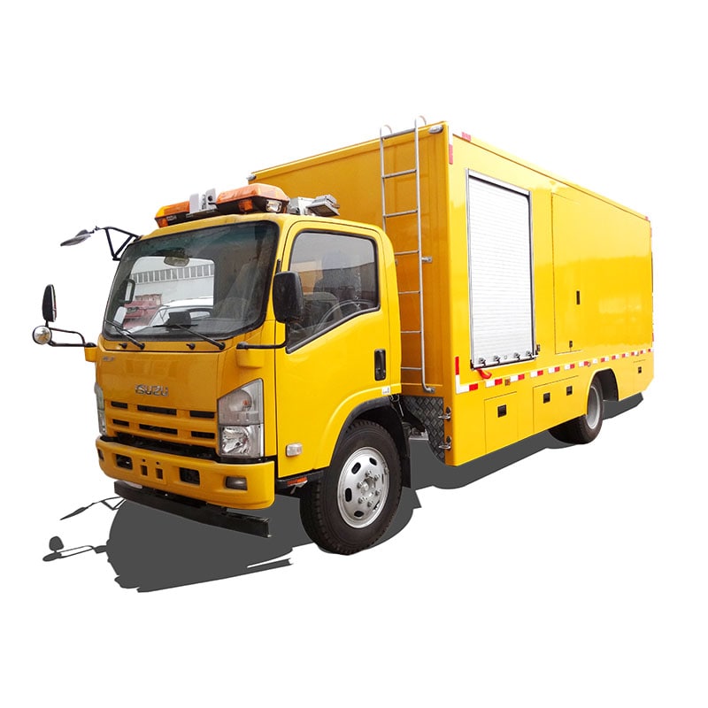 Японский автомобиль Isuzu 100kw для наружного электроснабжения Японский автомобиль Isuzu 100kw для наружного электроснабжения