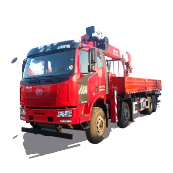 FAW 8x4 8 тонн телескопическая стрела автомобильный кран
