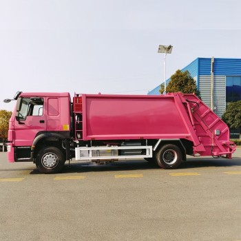 سعر شاحنة النفايات المضغوطة سينوتراك 14 متر مكعب 4 × 2