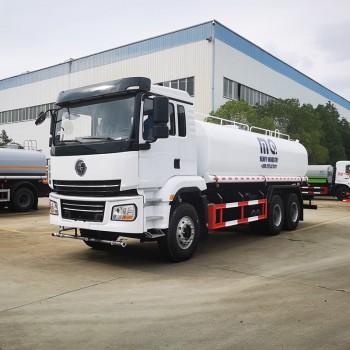 SHACMAN 6 * 4 автоцистерна для воды из нержавеющей стали