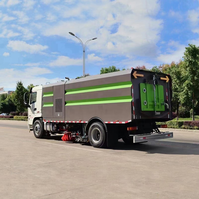 SHACMAN 9m3 road sweeper truck with water spray SHACMAN 9m3 road sweeper truck with water spray