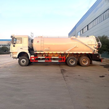 Shacman 6x4 20CBM Sewage Suction Truck  Fecal Septic Suction